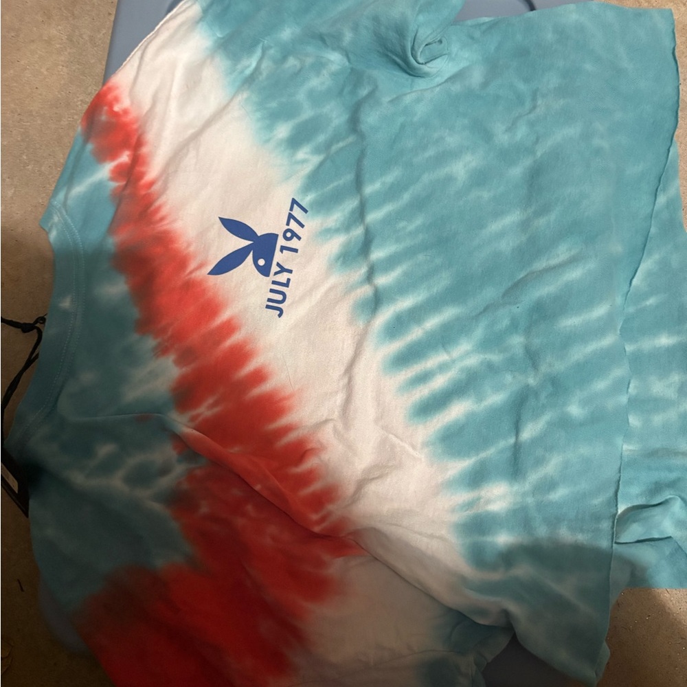 Playboy July  1977 Tie-Dye T-Shirt NWT